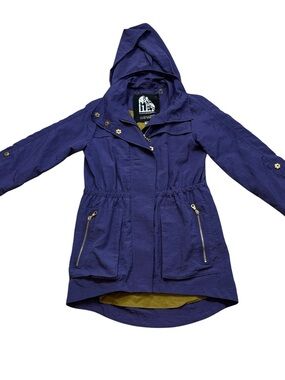 Ladies G.E.T. Equipment General Technique Brand Purple Nylon‎ Shell Jacket XS
